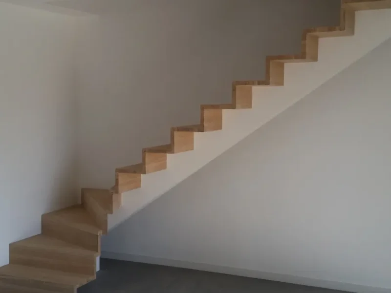 Réalisation d'escaliers par l'entreprise Jubaubois, fabricant d'escaliers à Beaupréau-en-Mauges